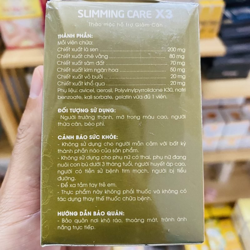 Giảm cân Slimming Care X3
