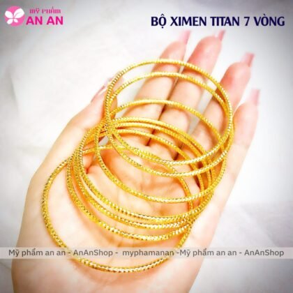 BỘ 7 VÒNG XIMEN TITAN