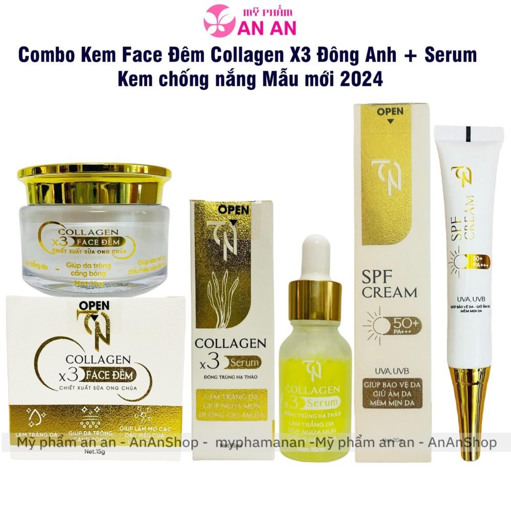 Kem Face Đêm Collagen X3 Đông Anh