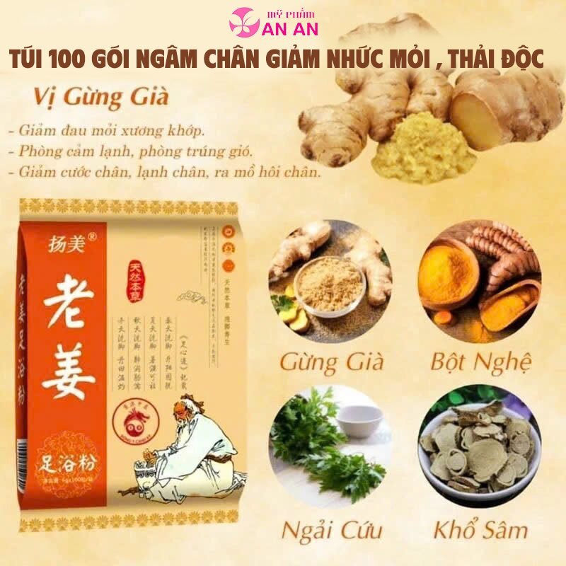 Túi Ngâm Chân Thảo dược Trị Nhức mỏi