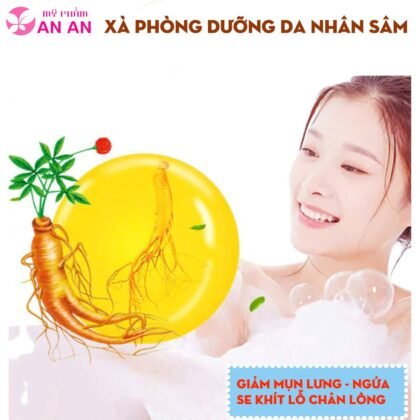 Xà phòng tắm Trắng da nhân sâm 100g