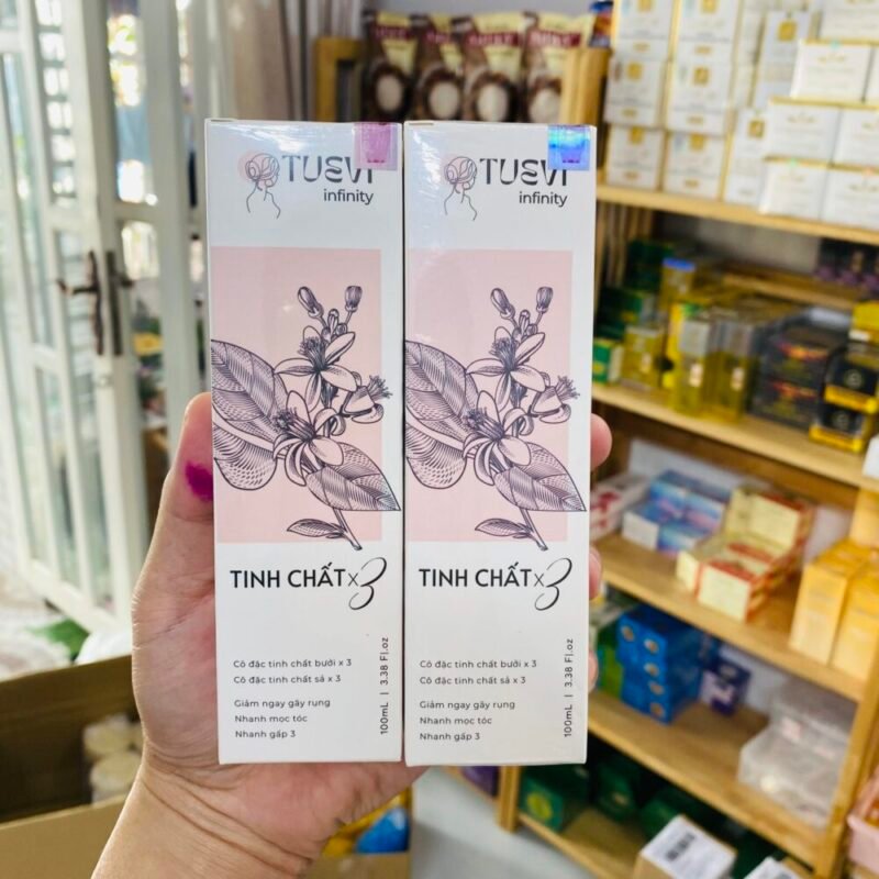 Xịt dưỡng tóc Tuệ Vi 100ml, Trị rụng tóc dưỡng ẩm, phục hồi tóc hư tổn đem lại mái tóc bồng bềnh - Hình ảnh 3