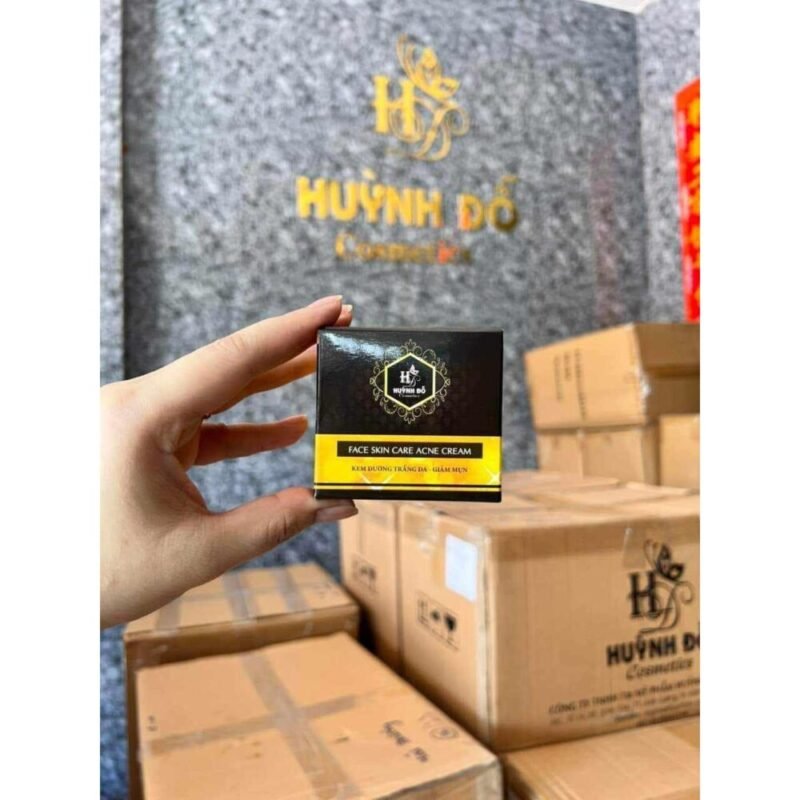 Kem Face mụn Huỳnh đỗ 15gr, Trị mụn hiệu quả - Hàng chính hãng - Hình ảnh 5