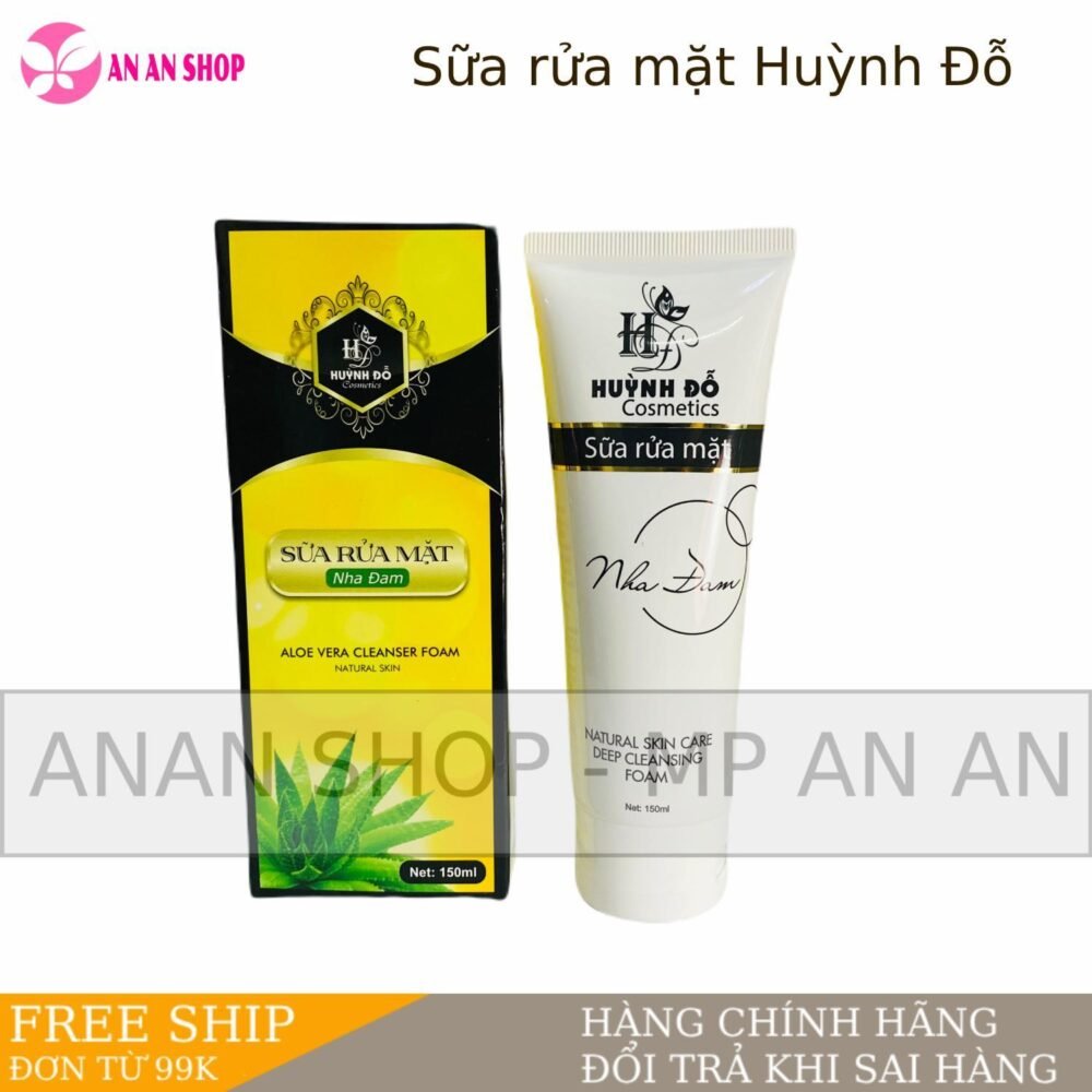 Sữa rửa mặt Nha đam Huỳnh đỗ