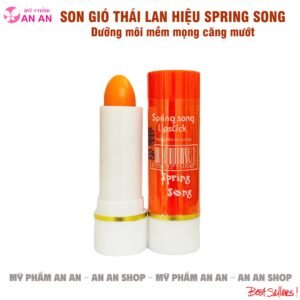 Son gió Spring Song Lipstick 2.5g dạng thỏi nhỏ gọn, hỗ trợ dưỡng môi và tạo sắc màu tự nhiên.