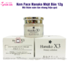 Kem Face Hanako X3 12gr chính hãng – thiết kế nhỏ gọn, hỗ trợ chăm sóc da mặt, giúp da trông mềm mịn và đều màu hơn.